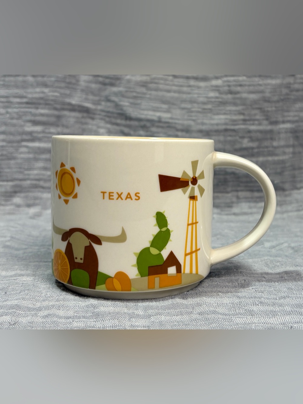 Starbucks "You Are Here" Collection Texas Mug